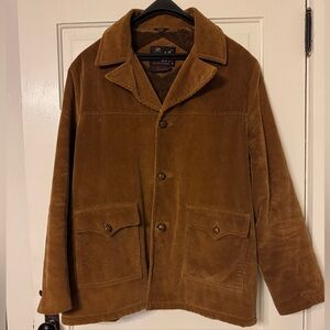 Vintage Corduroy barn jacket faux fur lined